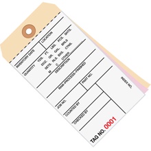Inventory Tags 3 Part Carbonless #8