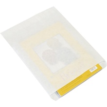 White Flat Merchandise Bags