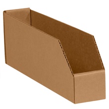Kraft Bin Boxes - 9" Deep