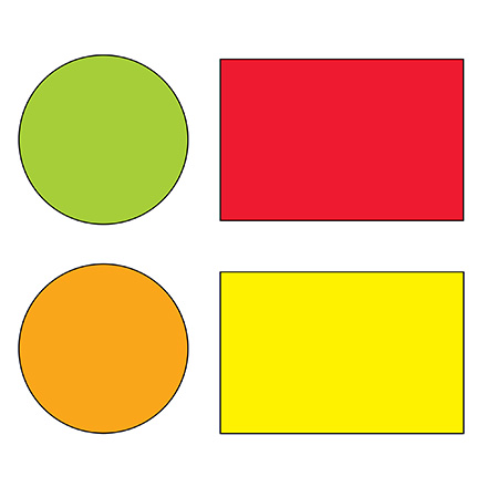 Blank Circle & Rectangle Packs