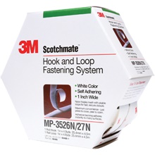 Scotchmate™ Hook and Loop Tape - Mini Pack Rubber Adhesive
