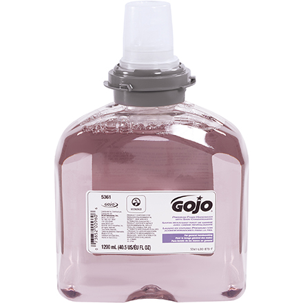 GOJO<span class='afterCapital'><span class='rtm'>®</span></span> Foaming Soap- 1,200 mL Refills