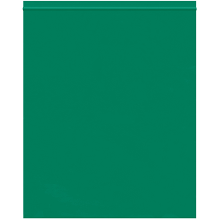 10 x 12" - 2 Mil Green Reclosable Poly Bags