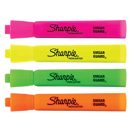 Sharpie Accent<span class='rtm'>®</span> Highlighters