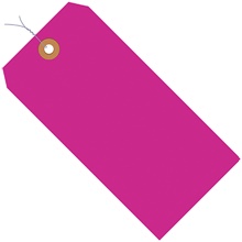 13 Pt. Shipping Tags - Fluorescent<br/>Pre-Wired