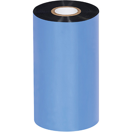 5.12" x 1476' Black Thermal Transfer Ribbons - Wax