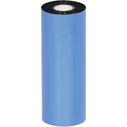 6.50" x 984' Black Thermal Transfer Ribbons - Wax
