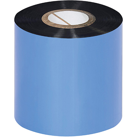 2.52" x 1181' Black Thermal Transfer Ribbons - Wax