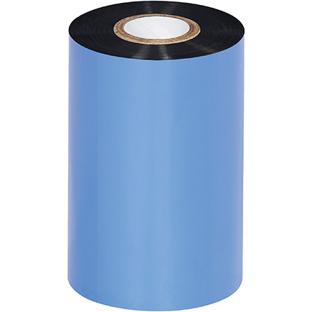 4.02" x 1181' Black Thermal Transfer Ribbons - Wax
