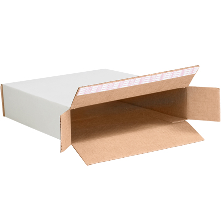 11 1/8 x 2 x 8 3/4" FOL Self-Seal White