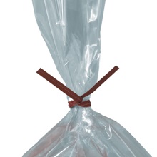 /32" Red Paper Twist Ties (2000/Case)