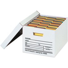 Auto-Lock Bottom File Storage Boxes