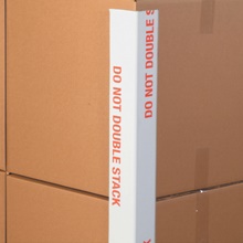 .160 "DO NOT DOUBLE STACK" Edge Protectors