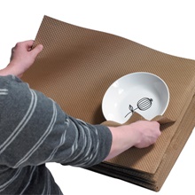 . Indented Kraft Paper Sheets
