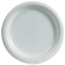 Paper Plates - 9" Medium-Duty White