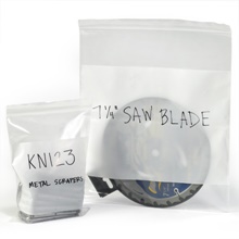 White Block Poly Bags (1000/Case)