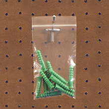 Poly Bags w/ Hang Hole (1000/Case)