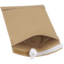 Kraft #0 Self-Seal Padded Mailers