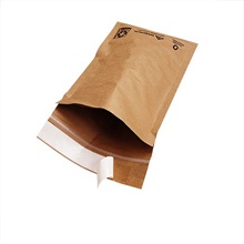 Kraft #0 Curbside Recyclable Paper Padded Mailers