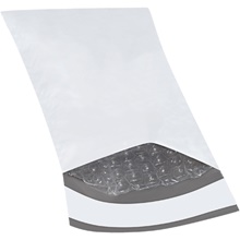 (100 Pack) White Bubble Lined Poly Mailers