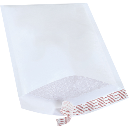 8 1/2 x 14 1/2" White #3 Self-Seal Bubble Mailers