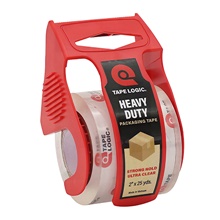 2’’ x Crystal Clear Tape Logic® Tape with dispenser