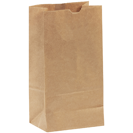 6 x 3 5/8 x 11" Kraft Hardware Bags
