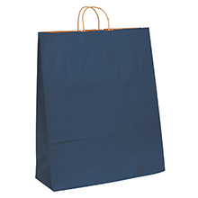 Navy Tinted Shopping Bags
