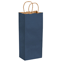 Navy Tinted Shopping Bags