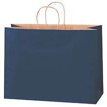 Navy Tinted Shopping Bags