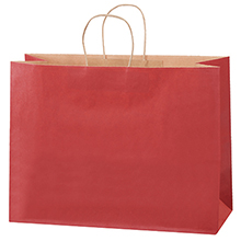 Red Tinted Shopping Bags