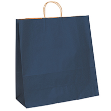 Navy Tinted Shopping Bags