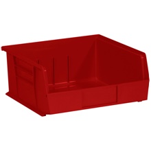 Red Plastic Stack & Hang Bin Boxes