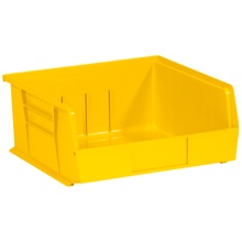 Yellow Plastic Stack & Hang Bin Boxes