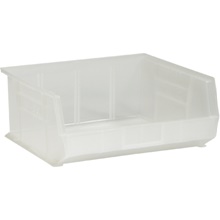 Clear Plastic Stack & Hang Bin Boxes