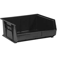 Black Plastic Stack & Hang Bin Boxes
