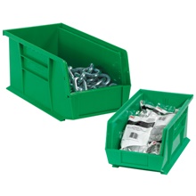 Green Plastic Stack & Hang Bin Boxes
