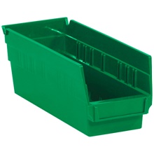 Green Plastic Shelf Bin Boxes