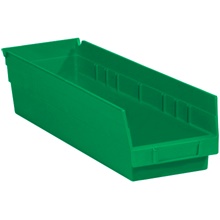 Green Plastic Shelf Bin Boxes