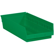 Green Plastic Shelf Bin Boxes
