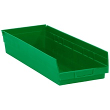 Green Plastic Shelf Bin Boxes
