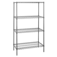 4 Shelf Wire Shelving Starter Unit