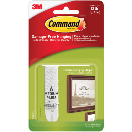 Command™ Picture Hanging Strips - Medium 17204