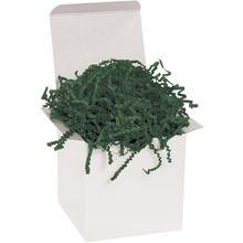 . Forest Green Crinkle Paper
