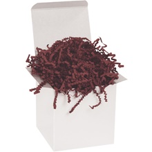 . Burgundy Crinkle Paper