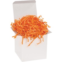 . Orange Crinkle Paper