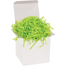 . Lime Crinkle Paper
