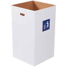 Trash Can with Waste Logo - 50 Gallon