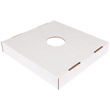 Trash Can Lid with Hole - 40 and 50 Gallon