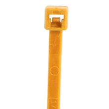 4" 18# Fluorescent Orange Cable Ties